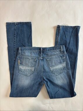 Cinch Ian 31x34 Light Blue Relaxed Denim Jeans with Branded Trim